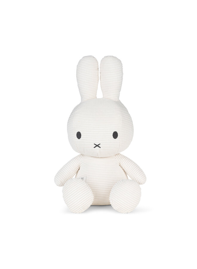 Miffy sitzend Corduroy Cord Cream 50cm