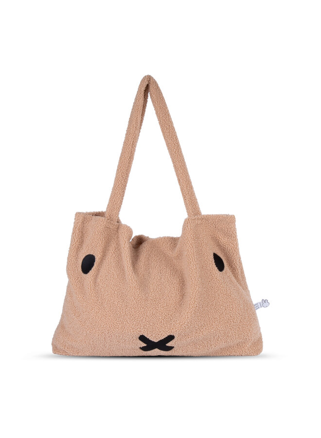 Miffy Shopping Bag Recycled Teddy beige– 60 x 40 cm
