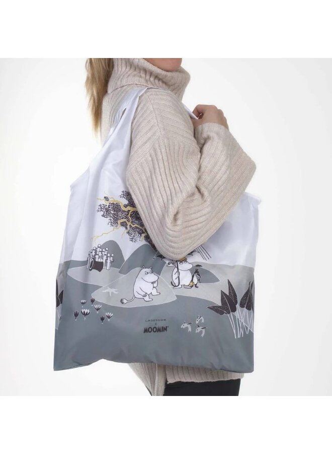 Lasessor Moomins on Island Tasche grau