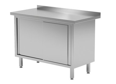 Werktafel met deuren