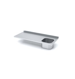 RVS Werkblad met spoelbak Heavy Duty | 600-4000mm breed | 600-1000mm diep