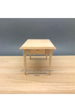 Table de cuisine avec tiroirs miniature 1:12