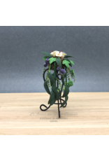 Grand arrangement floral avec support miniature 1:12