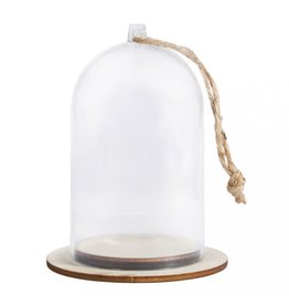 Rayher Cloche en plastique avec socle, 6cm ø