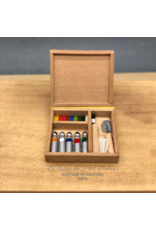 Boîte de peinture miniature 1:12