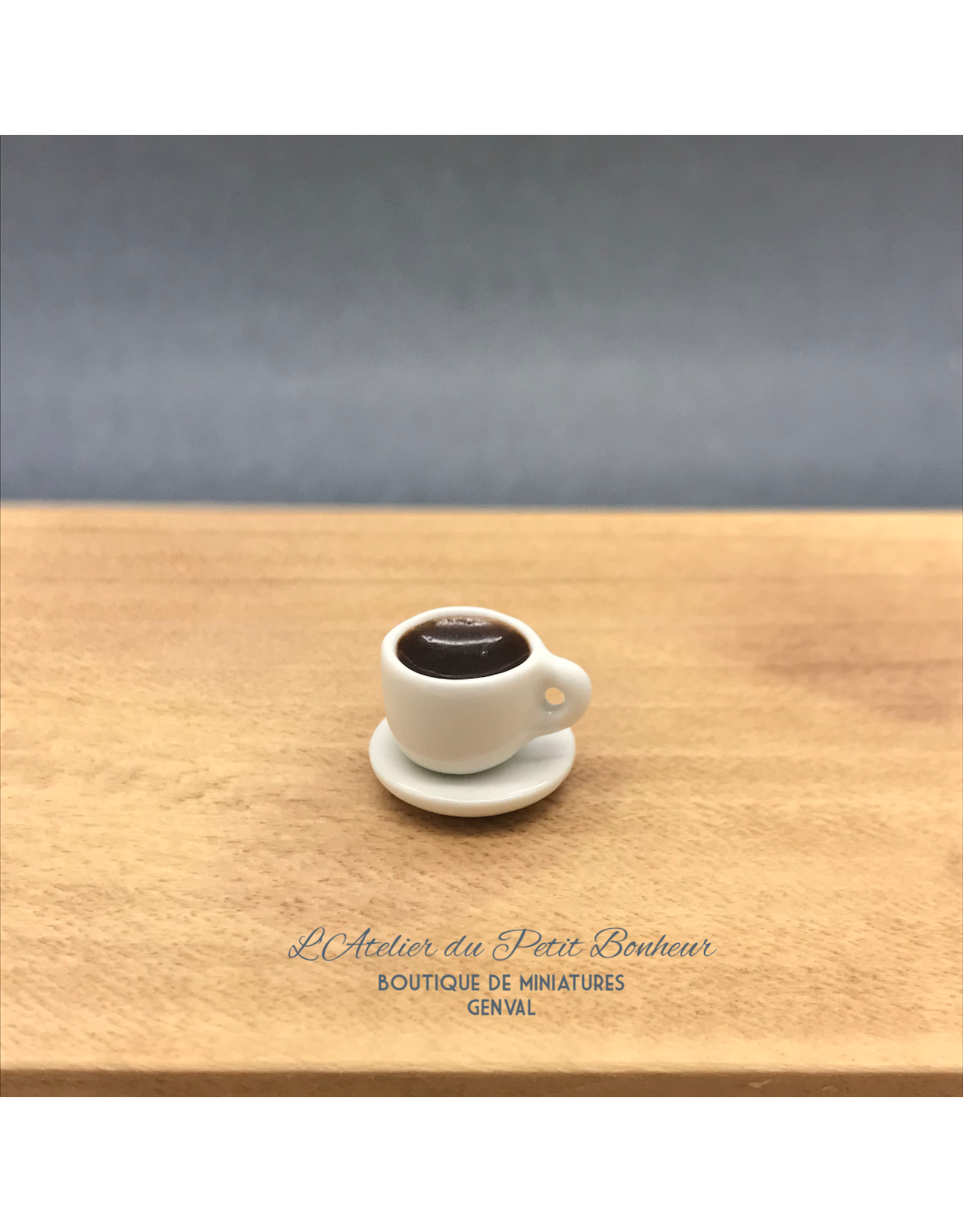 Tasse de café miniature 1:12
