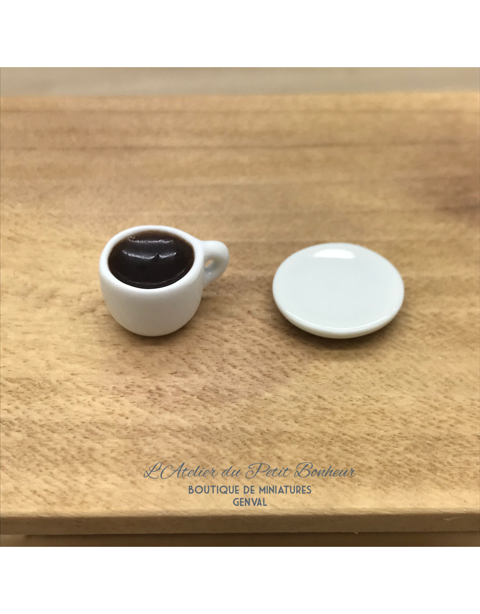 Tasse de café miniature 1:12