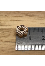 Donut en forme de fleur miniature 1:12