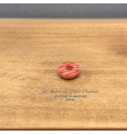 Donut rose miniature 1:12