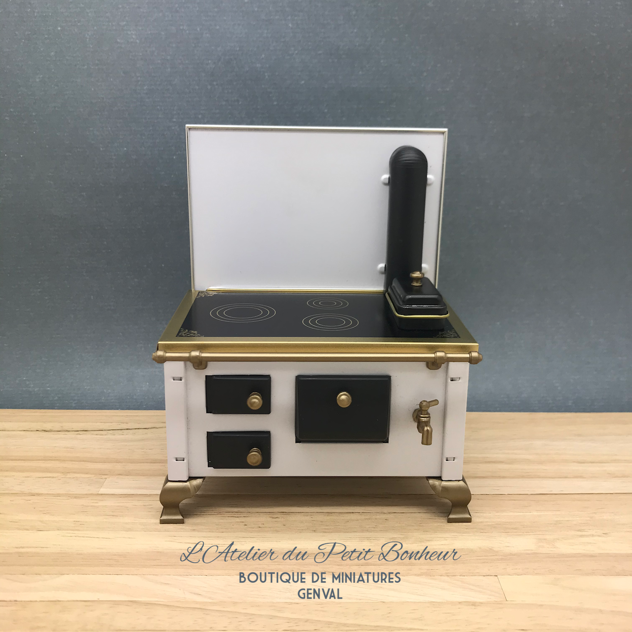 Cuisinière en fonte ancienne TALAMONA - Grès-fonte