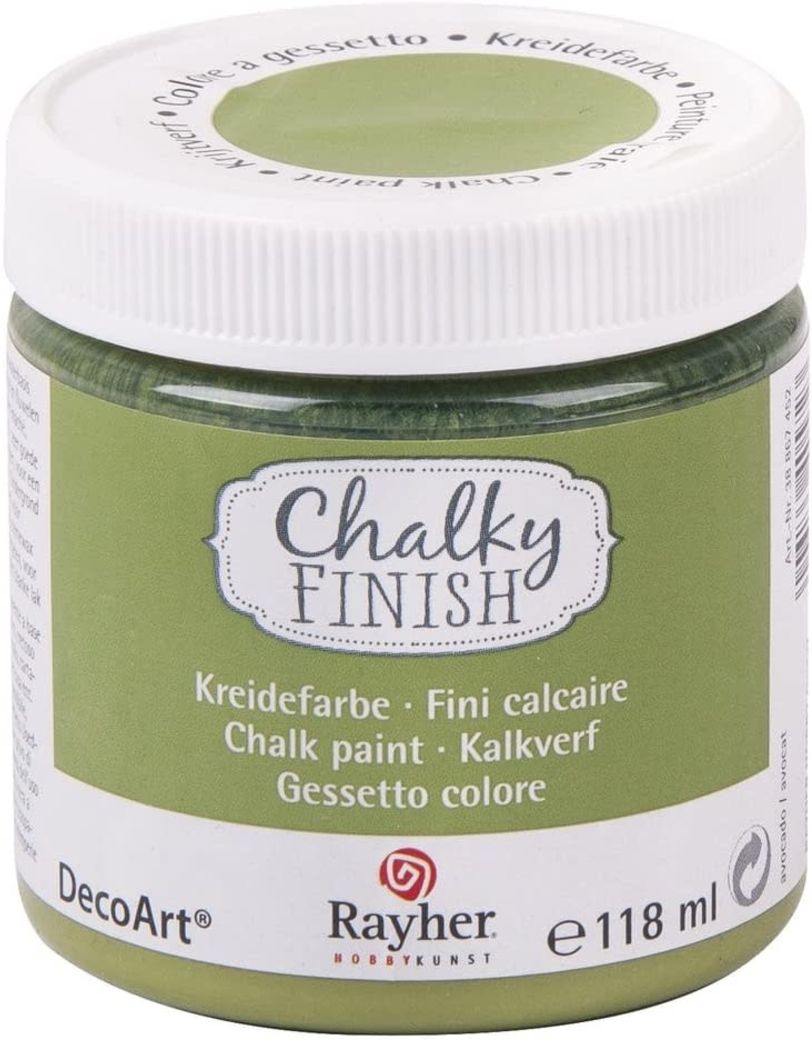 Rayher Peinture Chalky Finish 118 ml Avocat 452