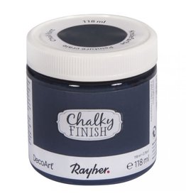 Rayher Peinture Chalky Finish 118 ml Bleu nuit 387