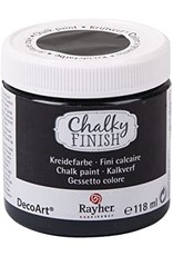 Rayher Peinture Chalky Finish 118 ml Bois ébène 574
