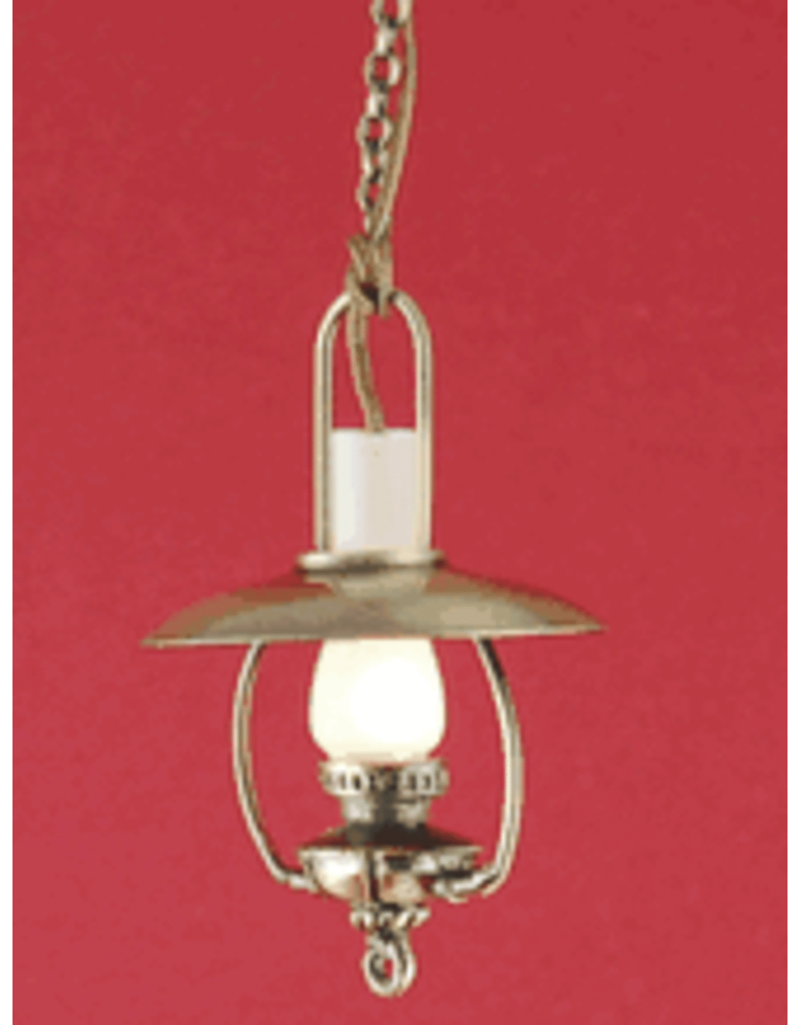 Lampe à huile antique miniature 1:12