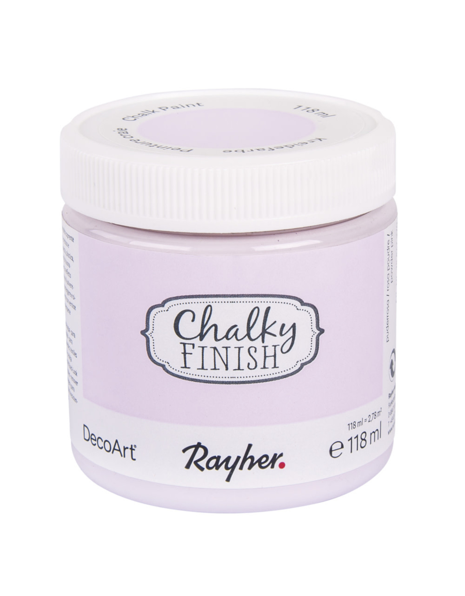 Rayher Peinture Chalky Finish 118 ml Rose poudre 270