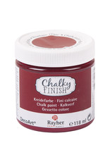 Rayher Peinture Chalky Finish 118 ml Rouge bourgogne 297