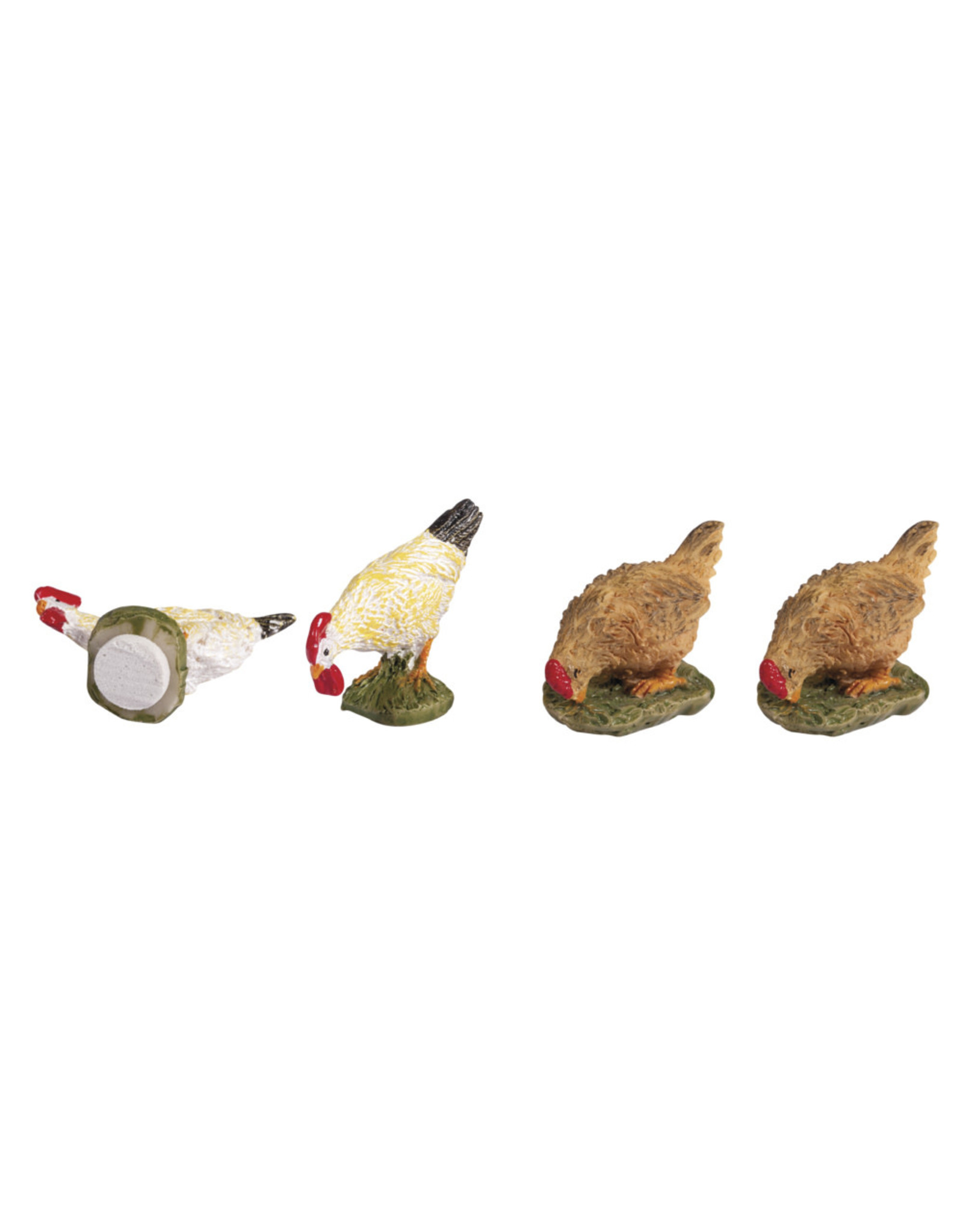 Rayher Poules (4) miniatures 1:12
