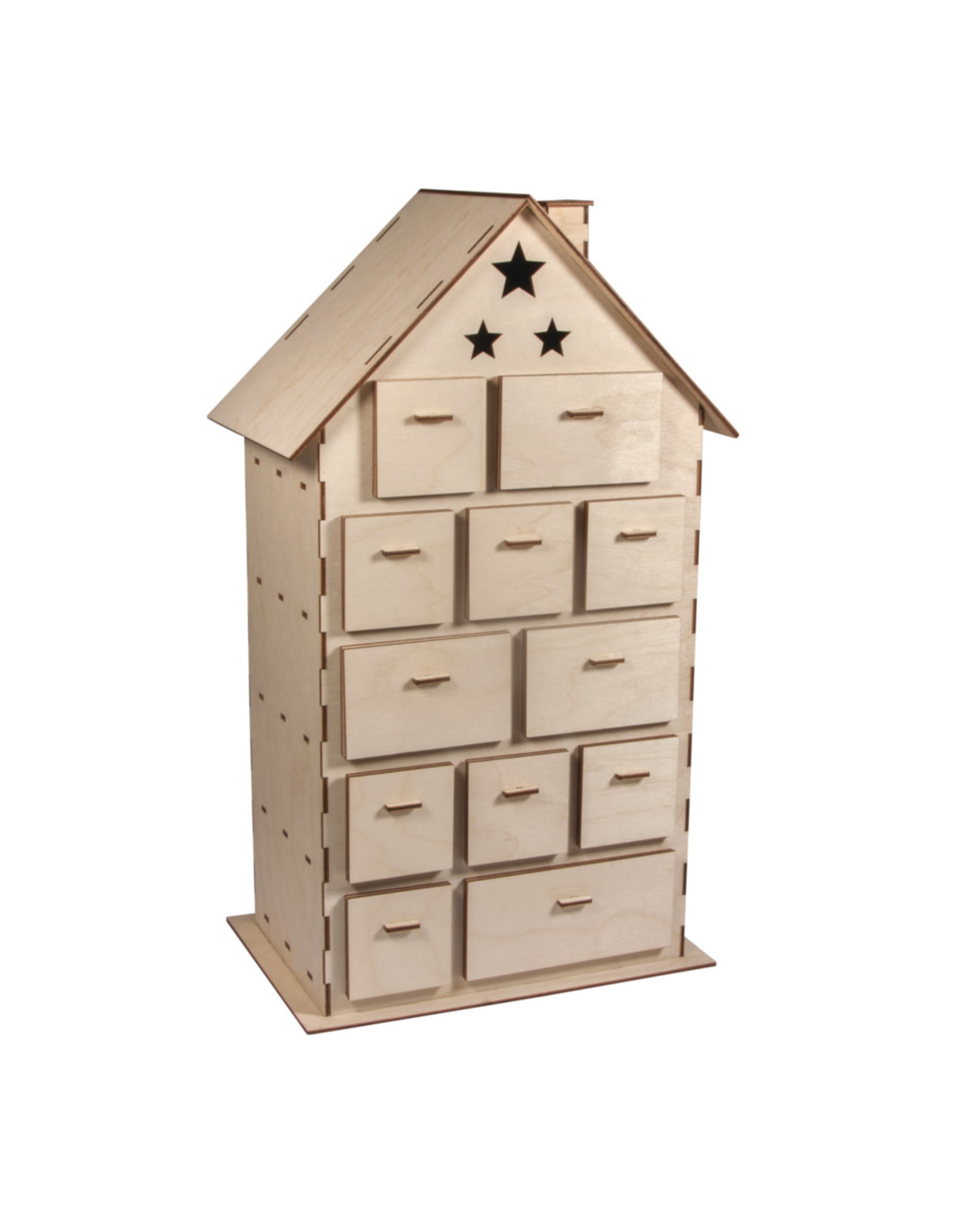 Calendrier de l'Avent en Bois Townhouse –