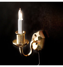 Miniature Lighting Co. Applique bougie simple miniature 1:12