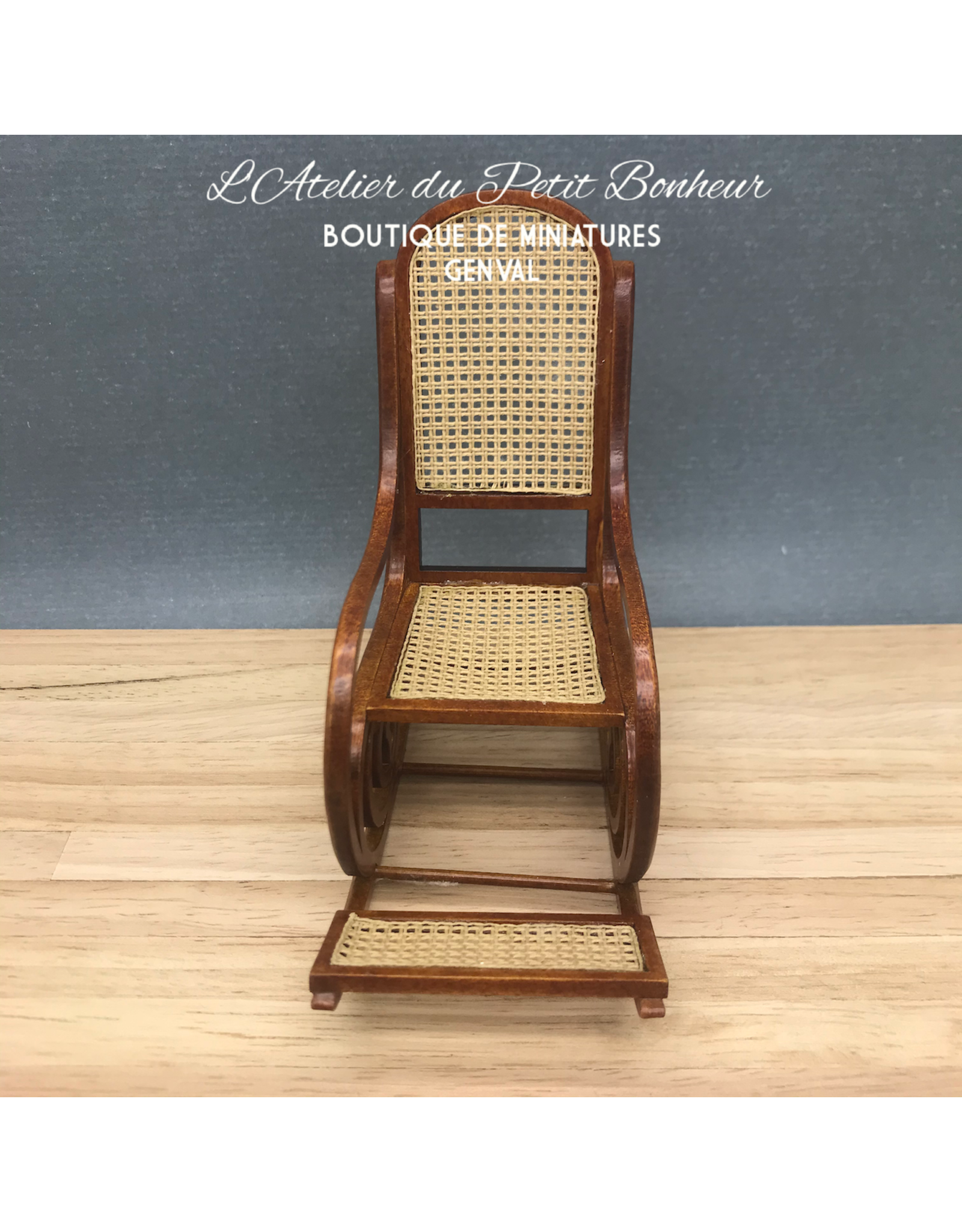 Rocking-chair prestige miniature 1:12