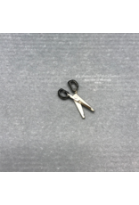 Ciseaux fonctionnels argentés miniature 1:12