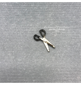 Ciseaux fonctionnels argentés miniature 1:12