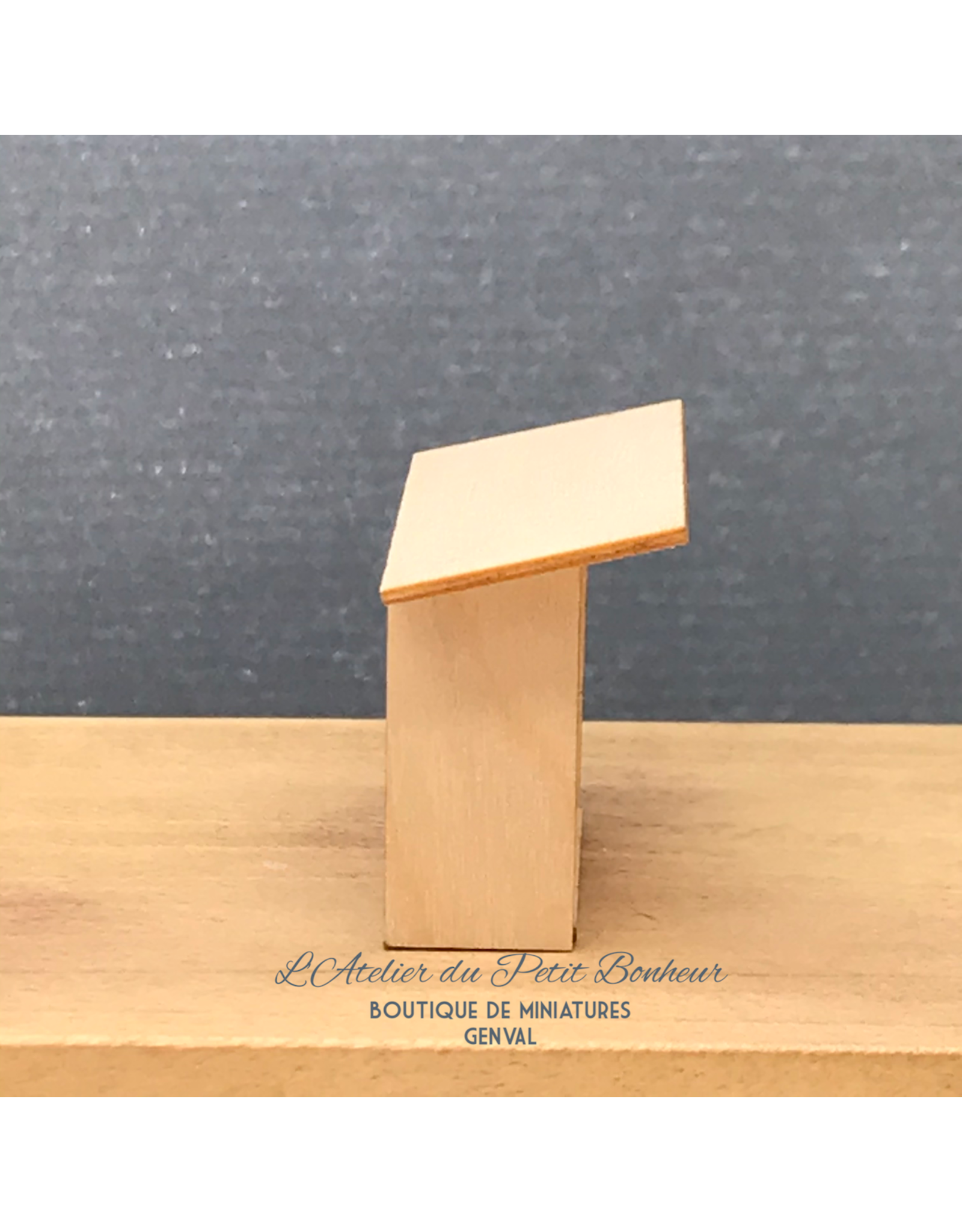 Mini crèche en bois miniature 1:12