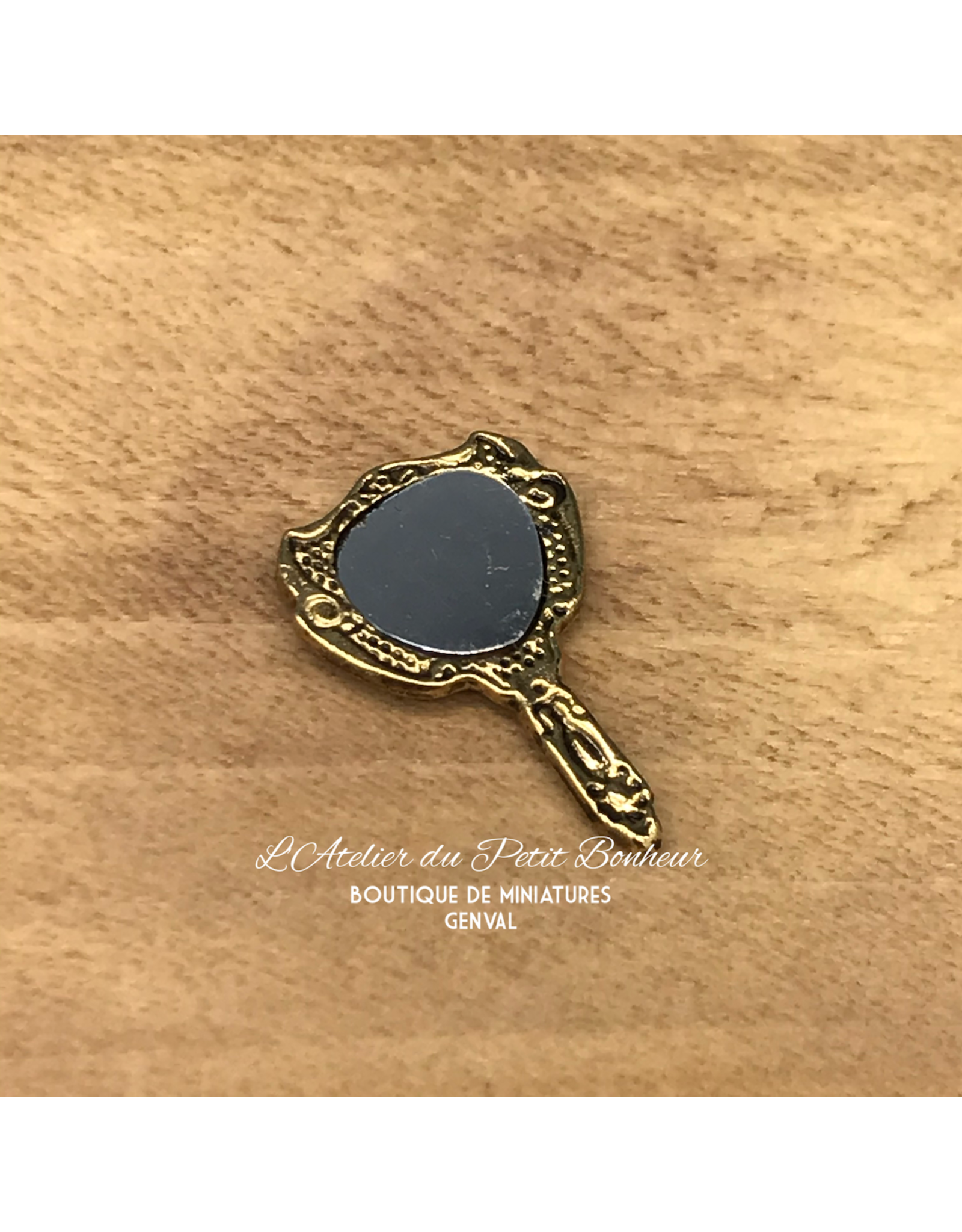 Reutter Miniaturen Miroir à main, miniature 1:12