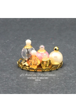 Plateau avec 5 parfums miniature 1:12