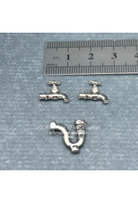 Robinets et siphon miniature s1:12