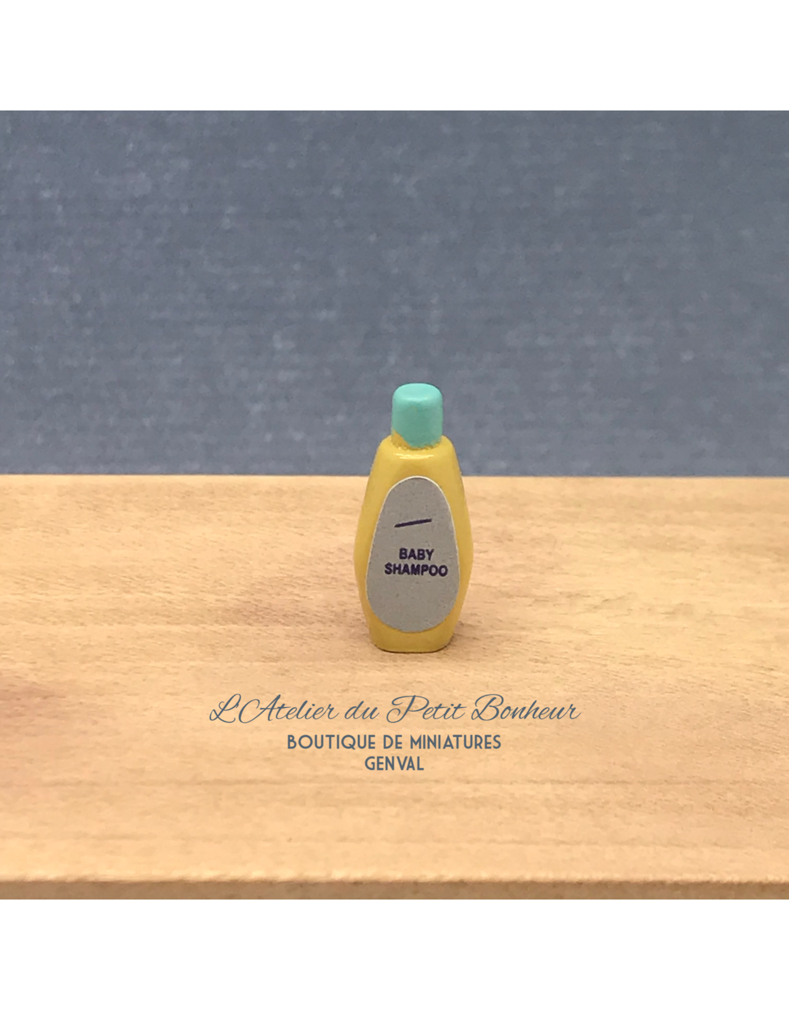 Flacon de shampooing pour bébé miniature 1:12