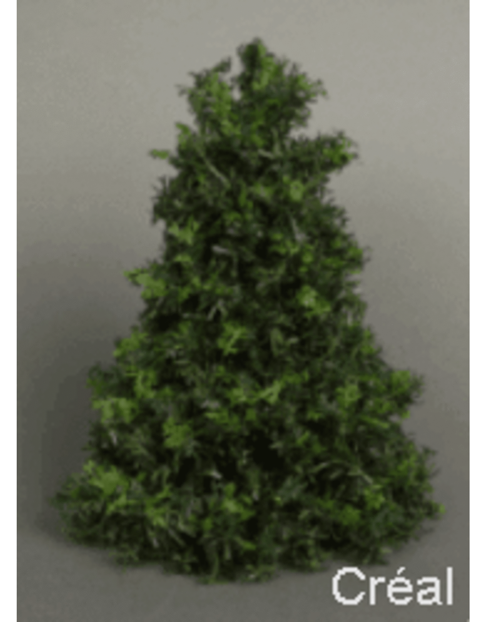 Grand sapin de Noël (16cm) miniature 1:12