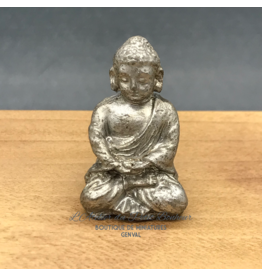 Bouddha argenté miniature 1:12