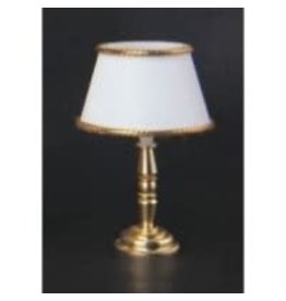 Miniature Lighting Co. Lampe sur table pied doré miniature 1:12