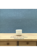 CP Prestige Ceramics (UK) Cache-pot blanc (Petit) miniature 1:12