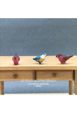 Oiseaux (3) miniatures 1:12