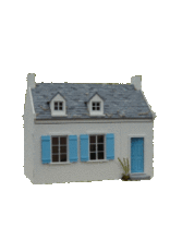 Créal Maison bretonne miniature 1:12