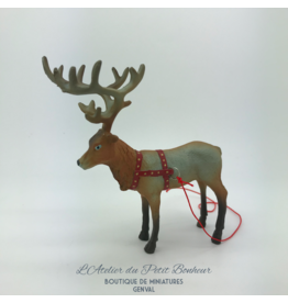 Rudolph le renne miniature 1:12