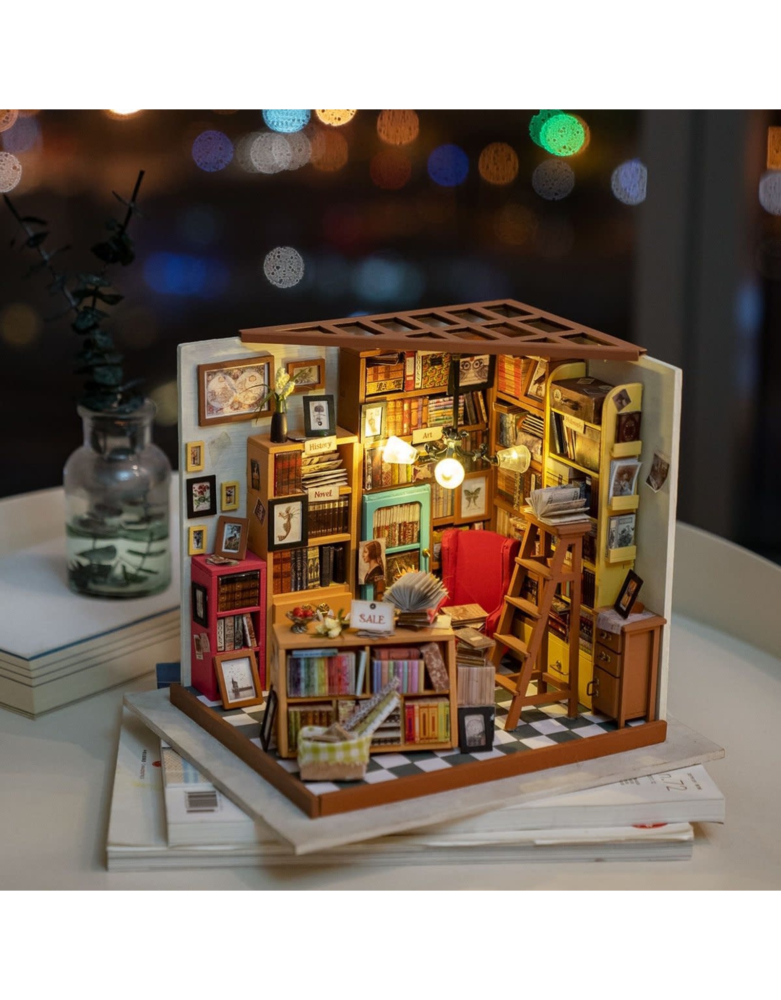 Rolife Sam's Study DG102 - Rolife DIY Miniature Dollhouse