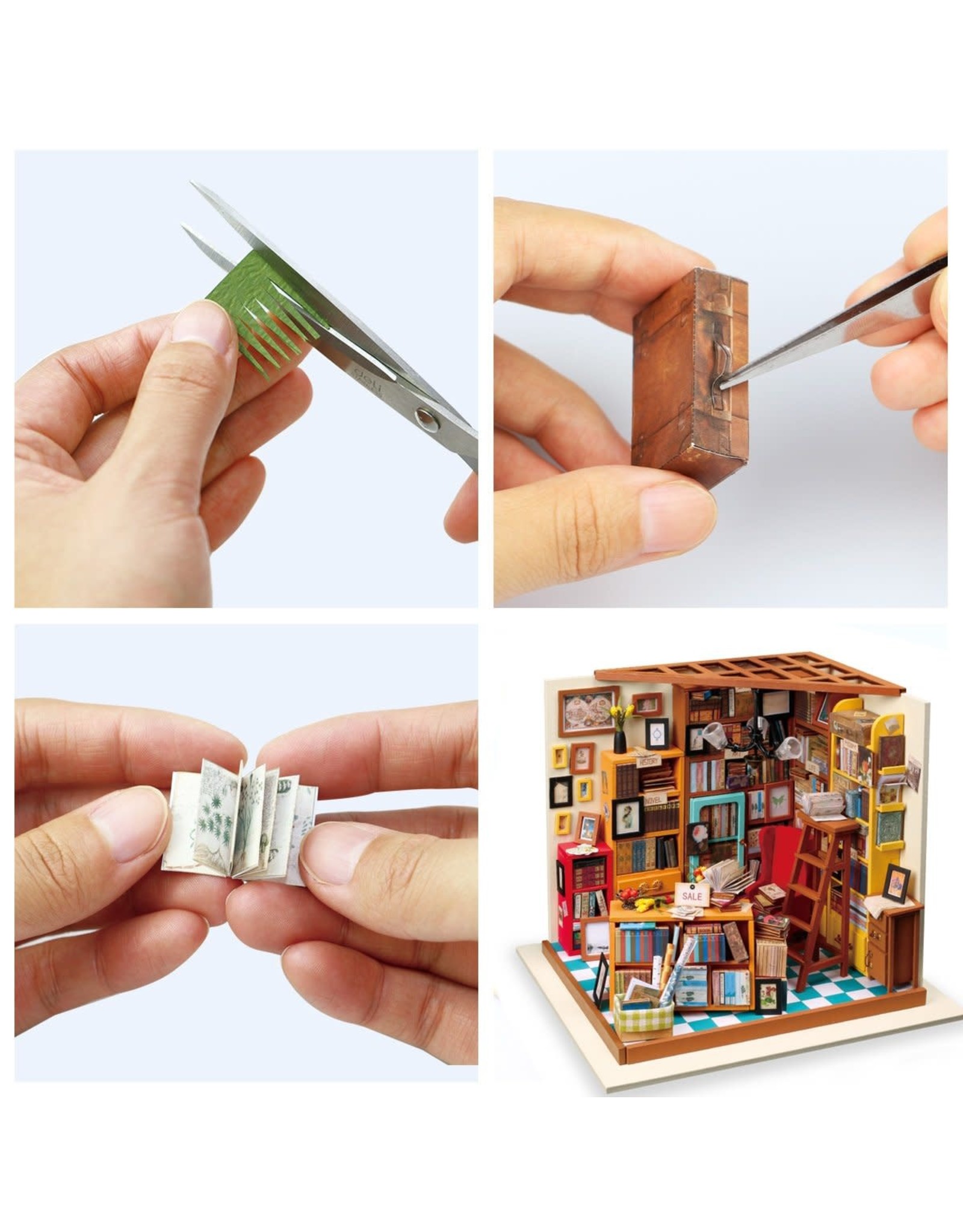 Rolife Sam's Study DG102 - Rolife DIY Miniature Dollhouse