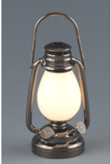 Lampe tempête LED miniature 1:12