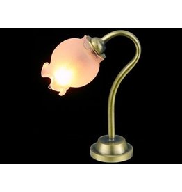 Lampe de bureau tulipe miniature 1:12