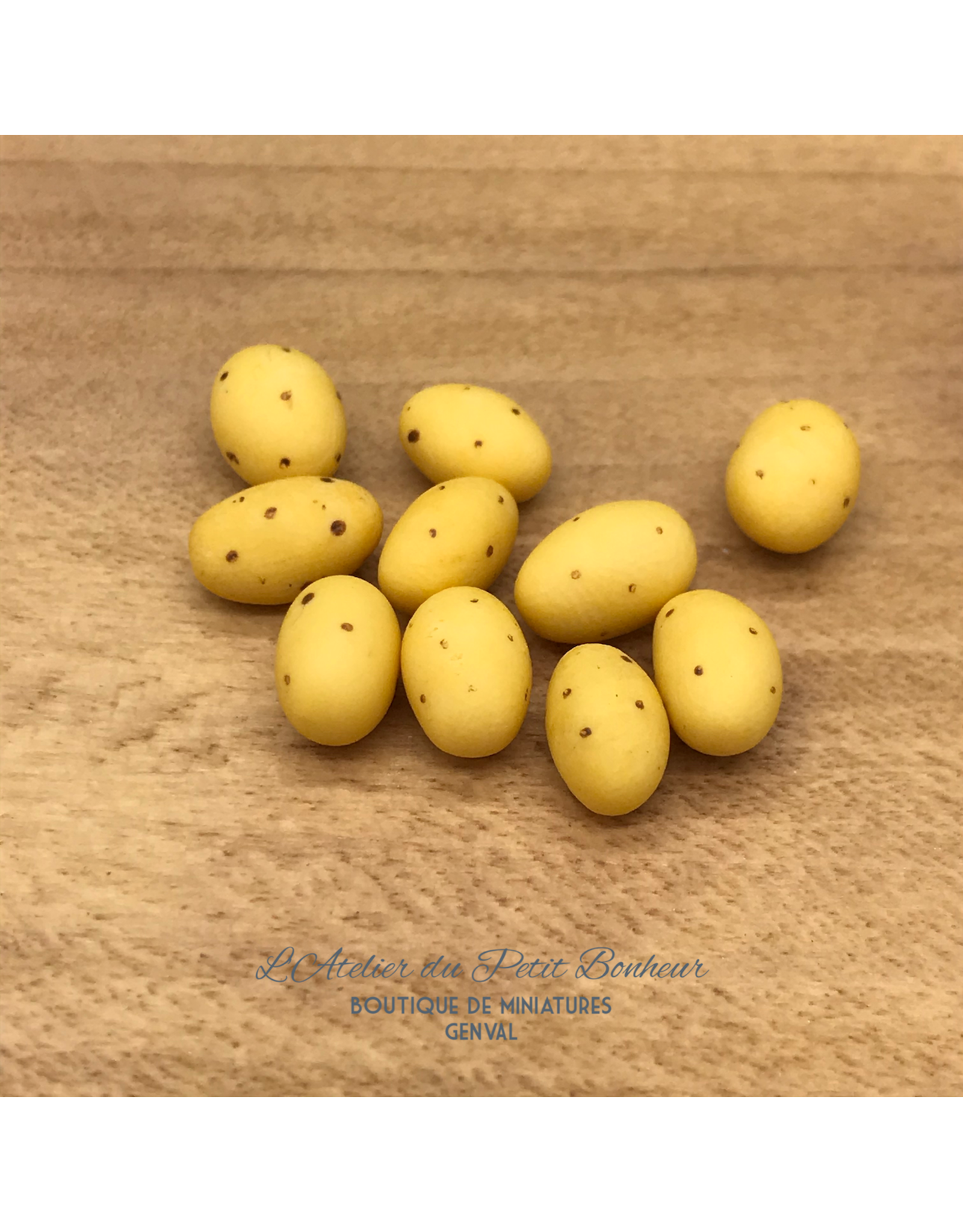 Pommes de terre (10) miniatures 1:12