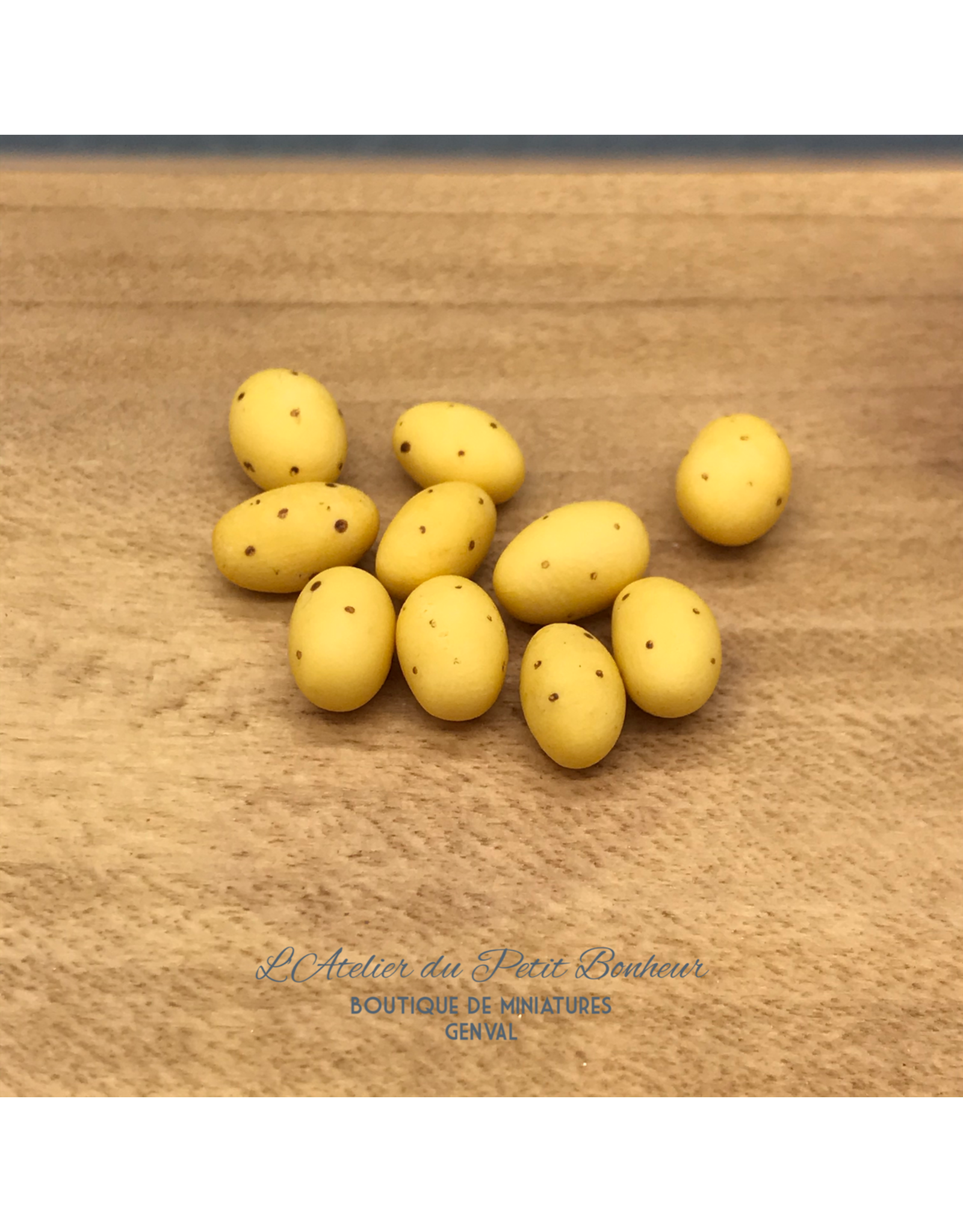 Pommes de terre (10) miniatures 1:12