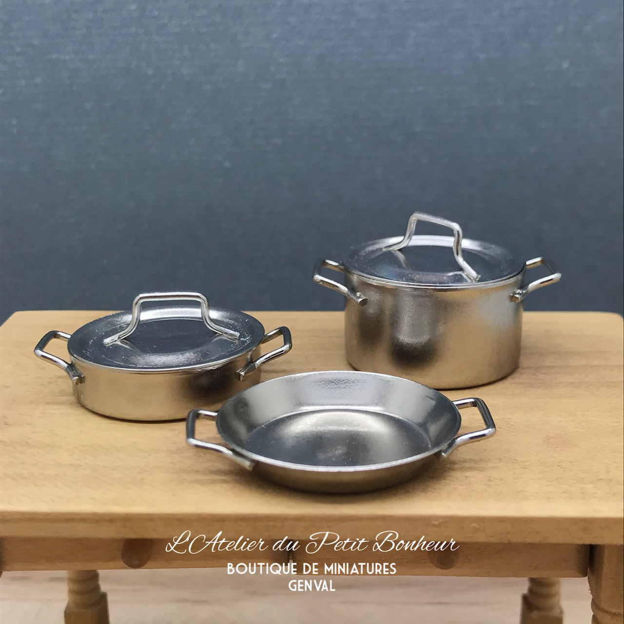 Ensemble de CUISINE VRAIE CUISINE miniature Mini poêle de cuisine mini  casseroles et poêles pour cuisiner de vrais aliments -  France