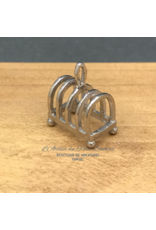 Phoenix Model Developments Support pour toasts argenté miniature 1:12