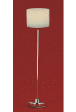 Lampadaire moderne blanc miniature 1:12