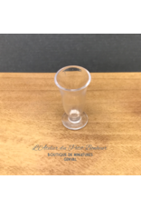 Vase haut en plastique miniature 1:12