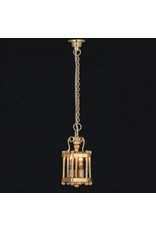 Lanterne dorée (suspension) miniature 1:12