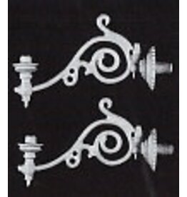 Phoenix Model Developments Bougeoirs appliques (2) miniatures 1:12